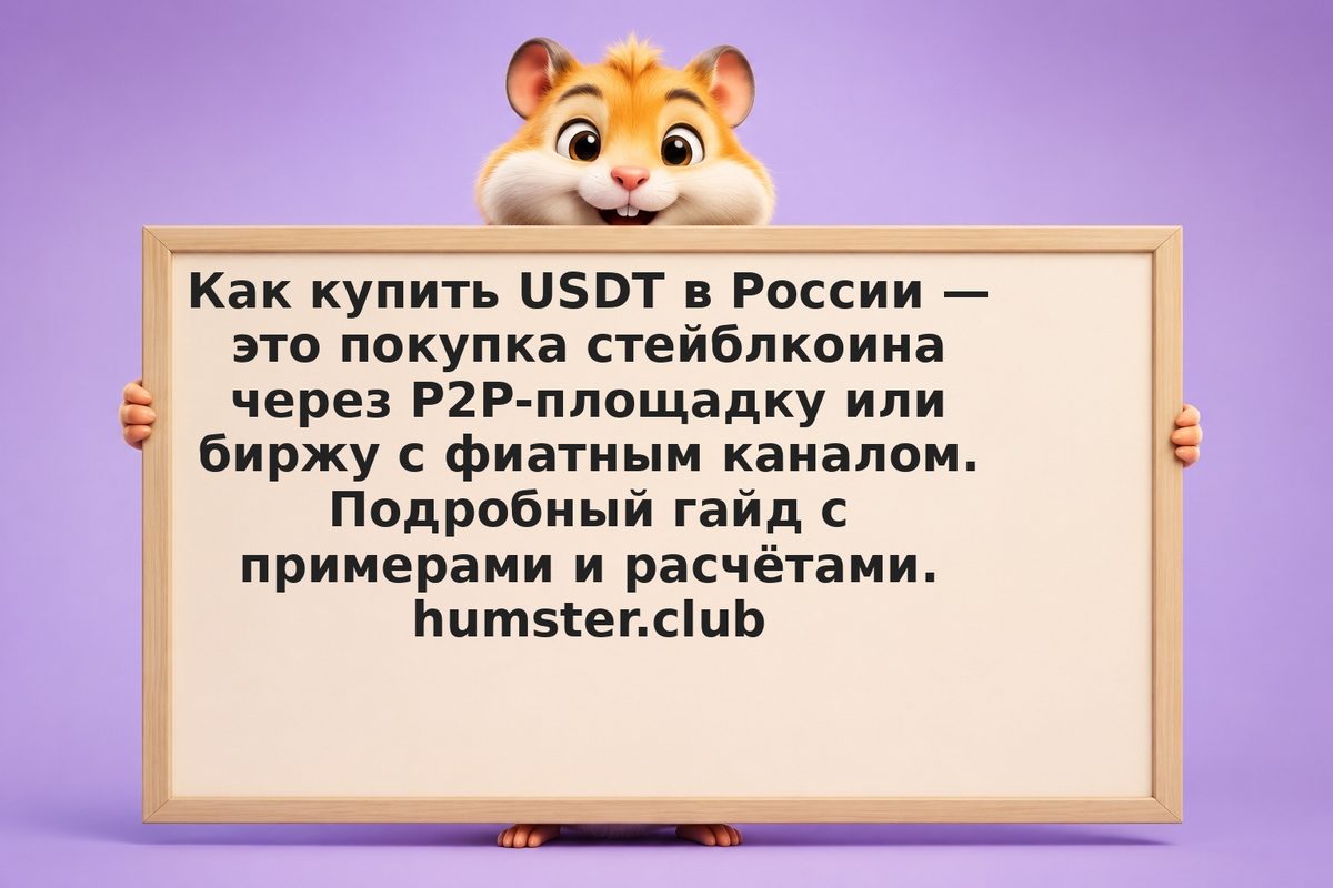 Как купить USDT и стейблкоины