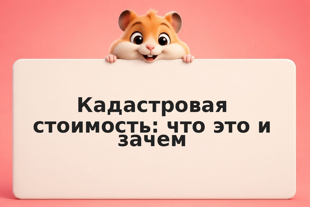 Кадастровая стоимость: что это и зачем