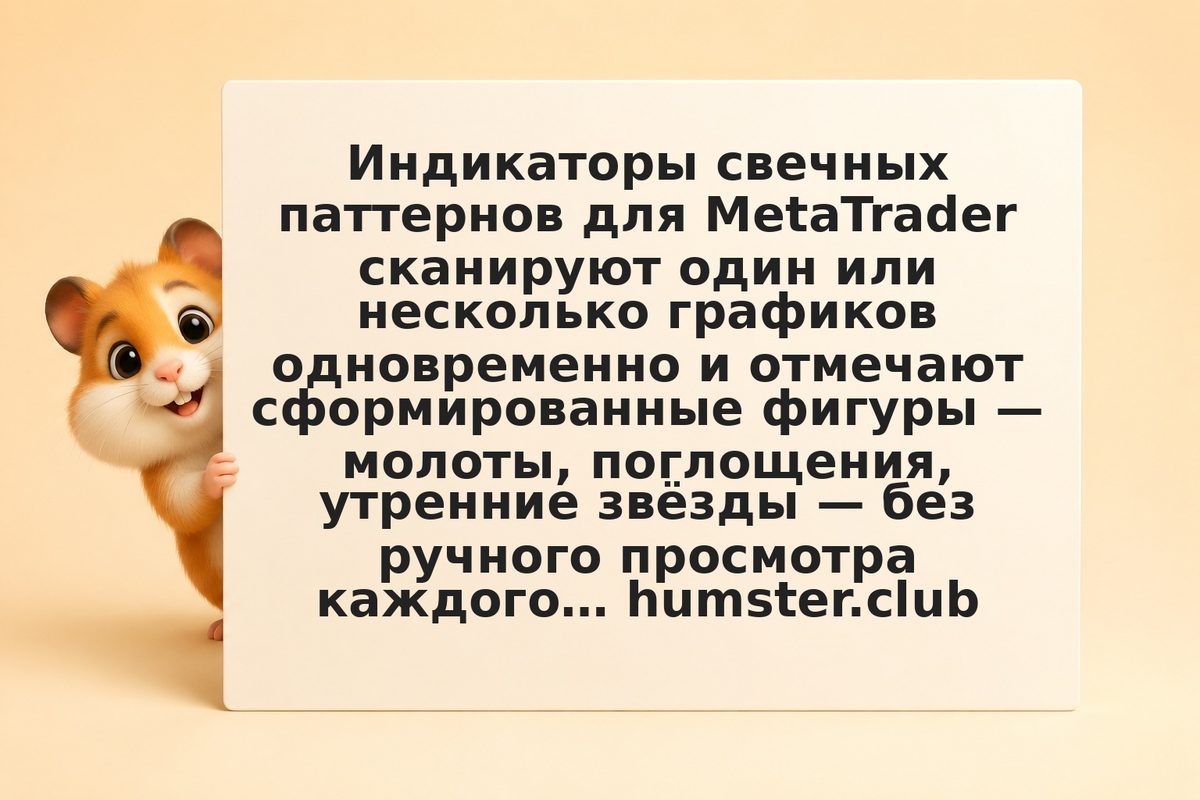 Автоматический поиск свечных паттернов в MT4/MT5: инструменты и настройки