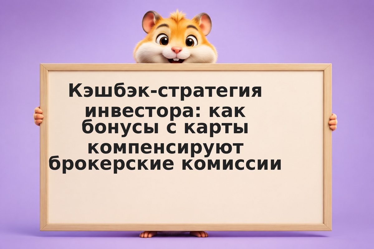 Кэшбэк-стратегия инвестора: как бонусы с карты компенсируют брокерские комиссии