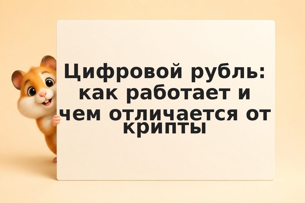 Цифровой рубль: как работает и чем отличается от крипты