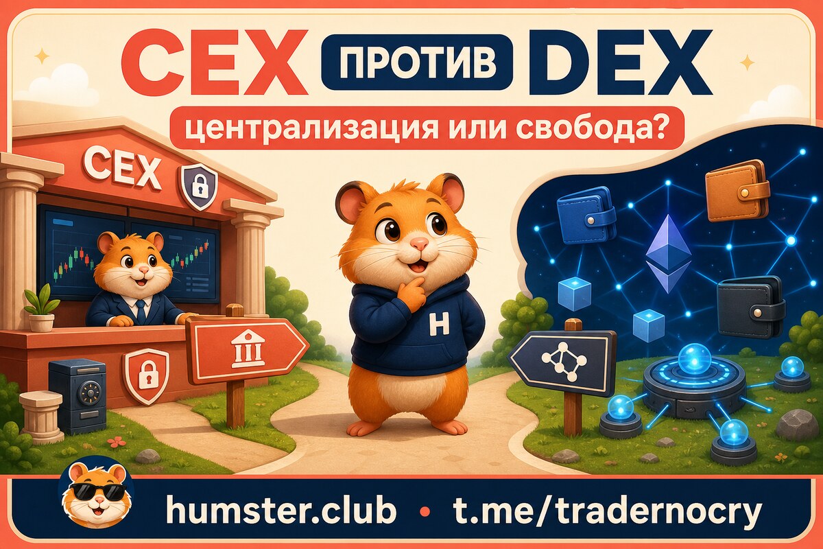 CEX или DEX: где торговать криптовалютой инвестору из России в 2026 году