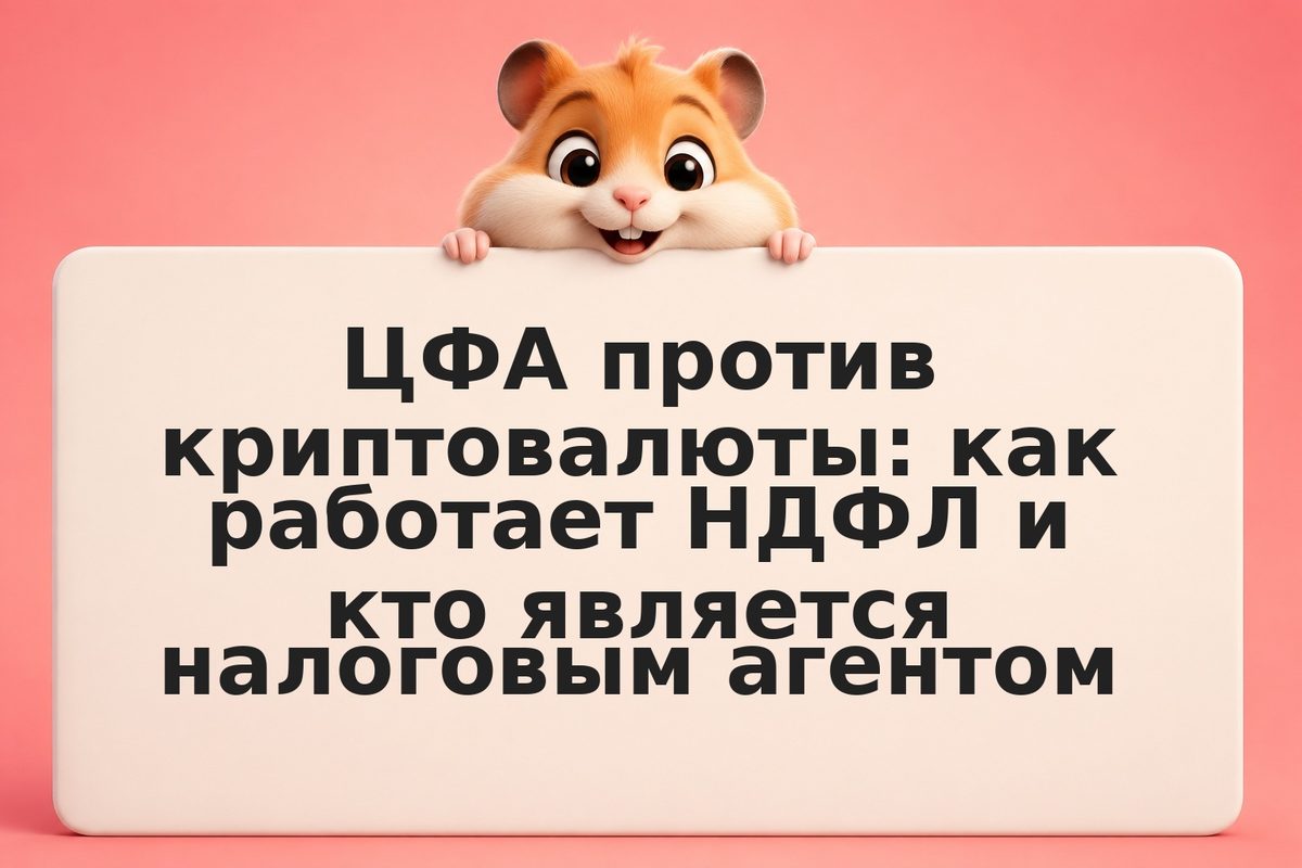 ЦФА против криптовалюты: как работает НДФЛ и кто является налоговым агентом