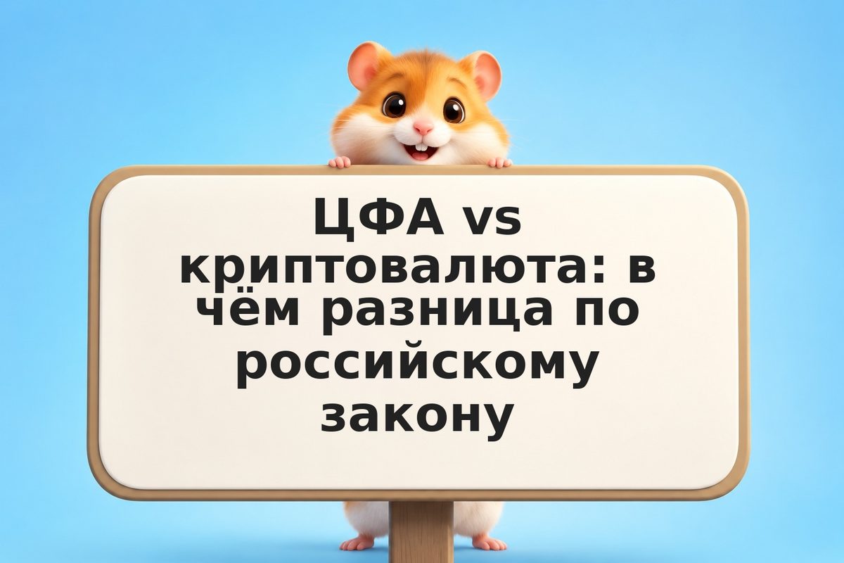 ЦФА vs криптовалюта: в чём разница по российскому закону