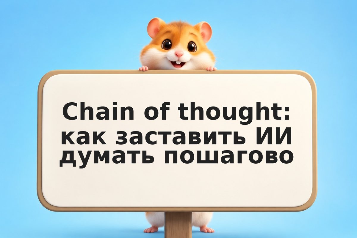 Chain of thought: как заставить ИИ думать пошагово