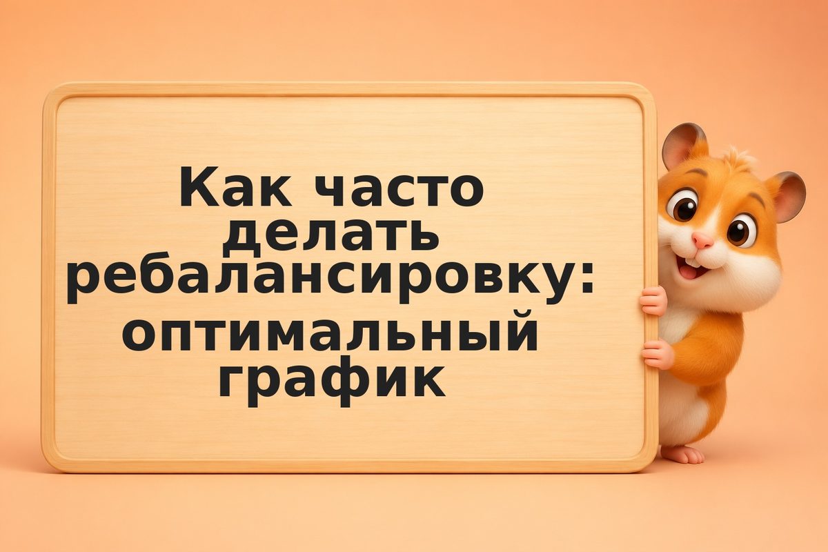 Как часто делать ребалансировку: оптимальный график