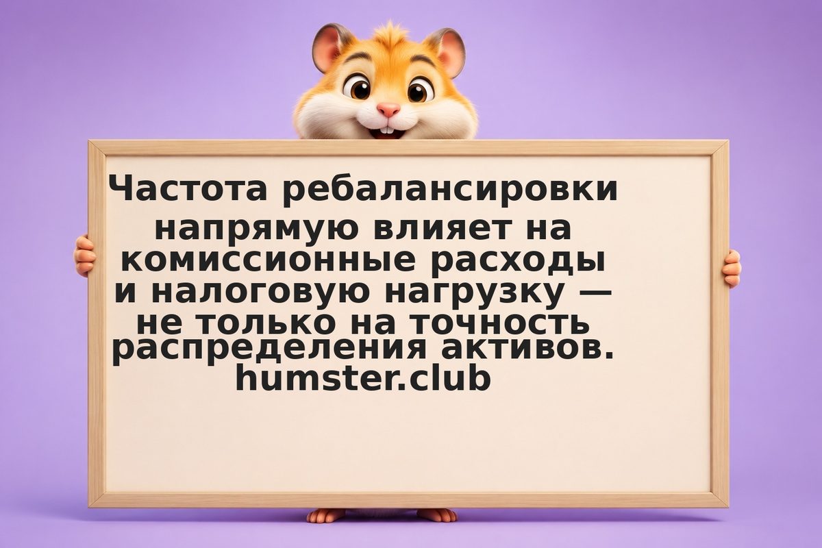 Как часто делать ребалансировку: оптимальный график