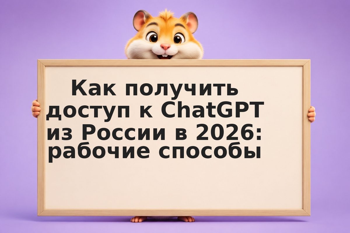 Как получить доступ к ChatGPT из России в 2026: рабочие способы