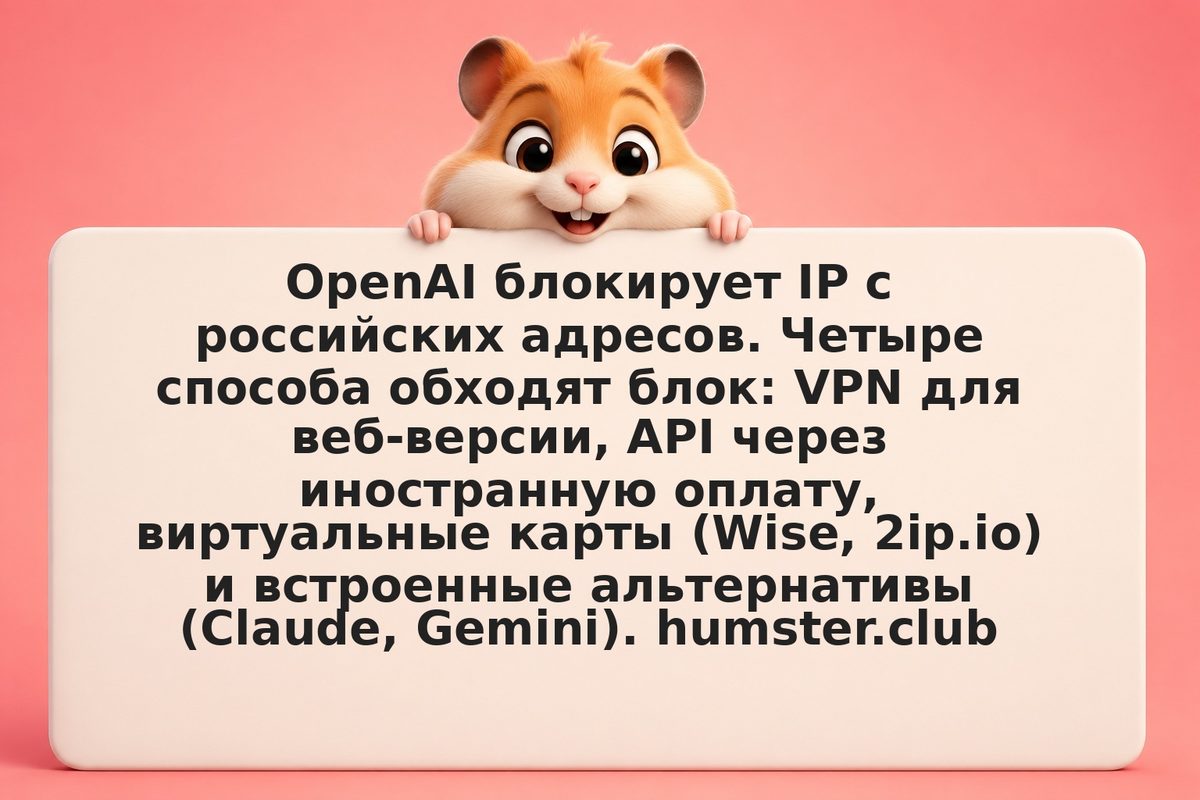 Как получить доступ к ChatGPT из России в 2026: рабочие способы