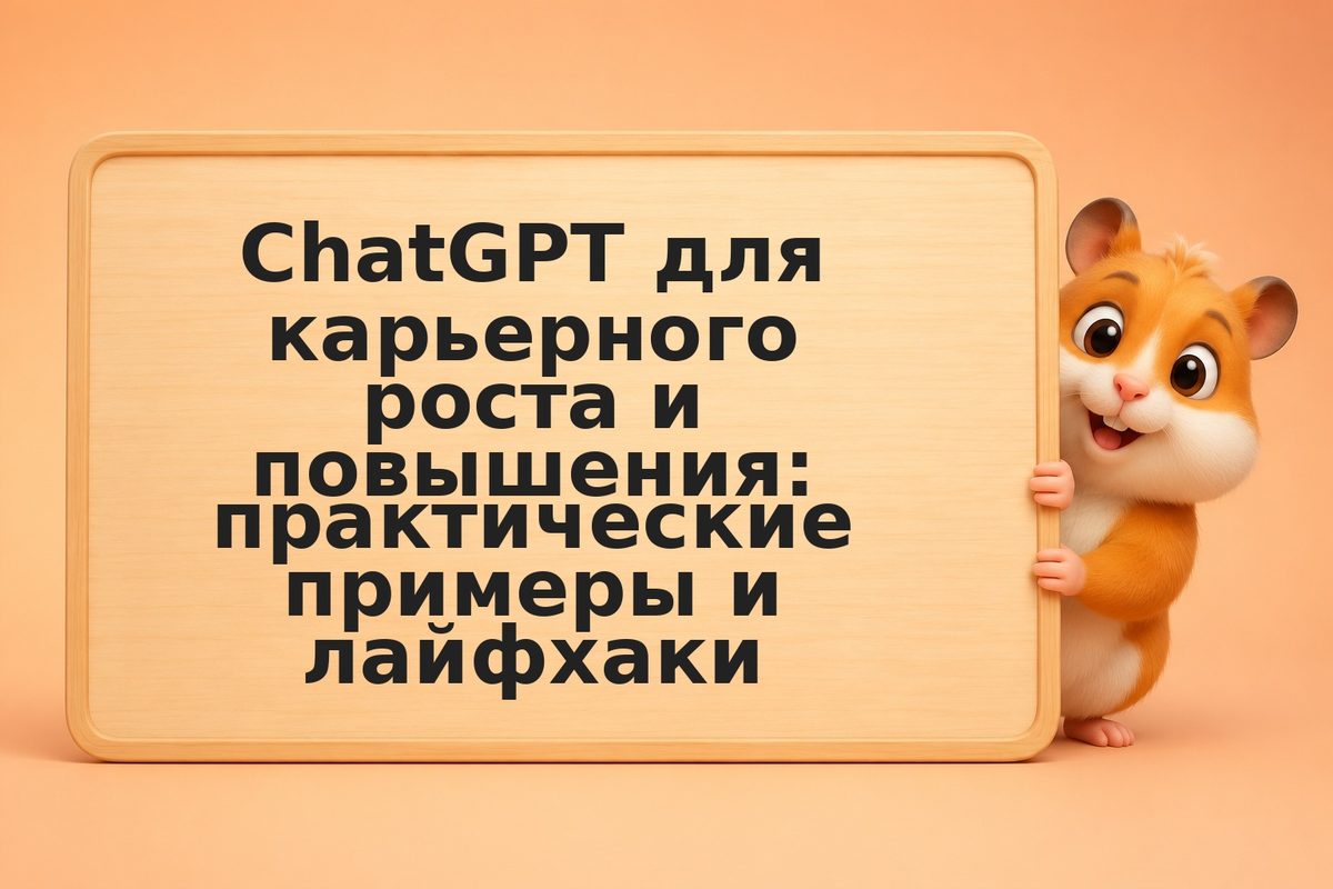 ChatGPT для карьерного роста и повышения: практические примеры и лайфхаки