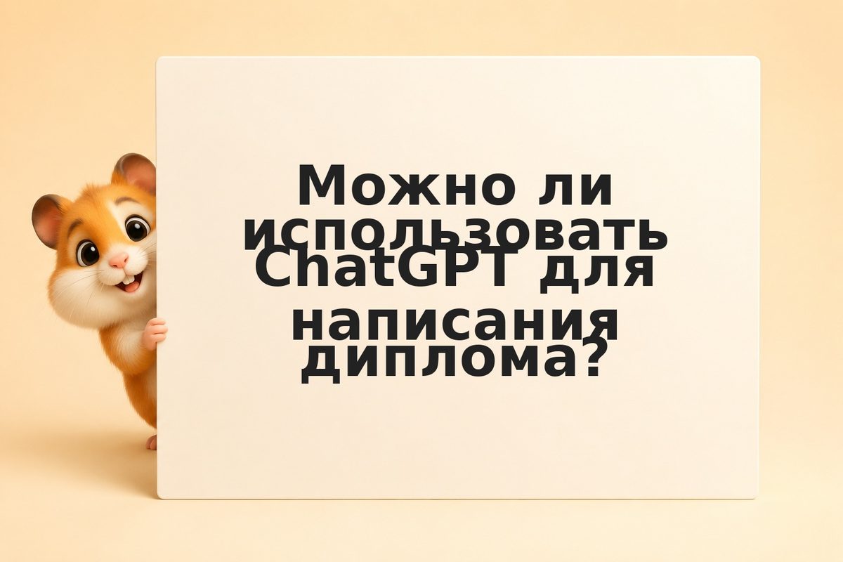 ChatGPT и дипломная работа: этические границы применения ИИ