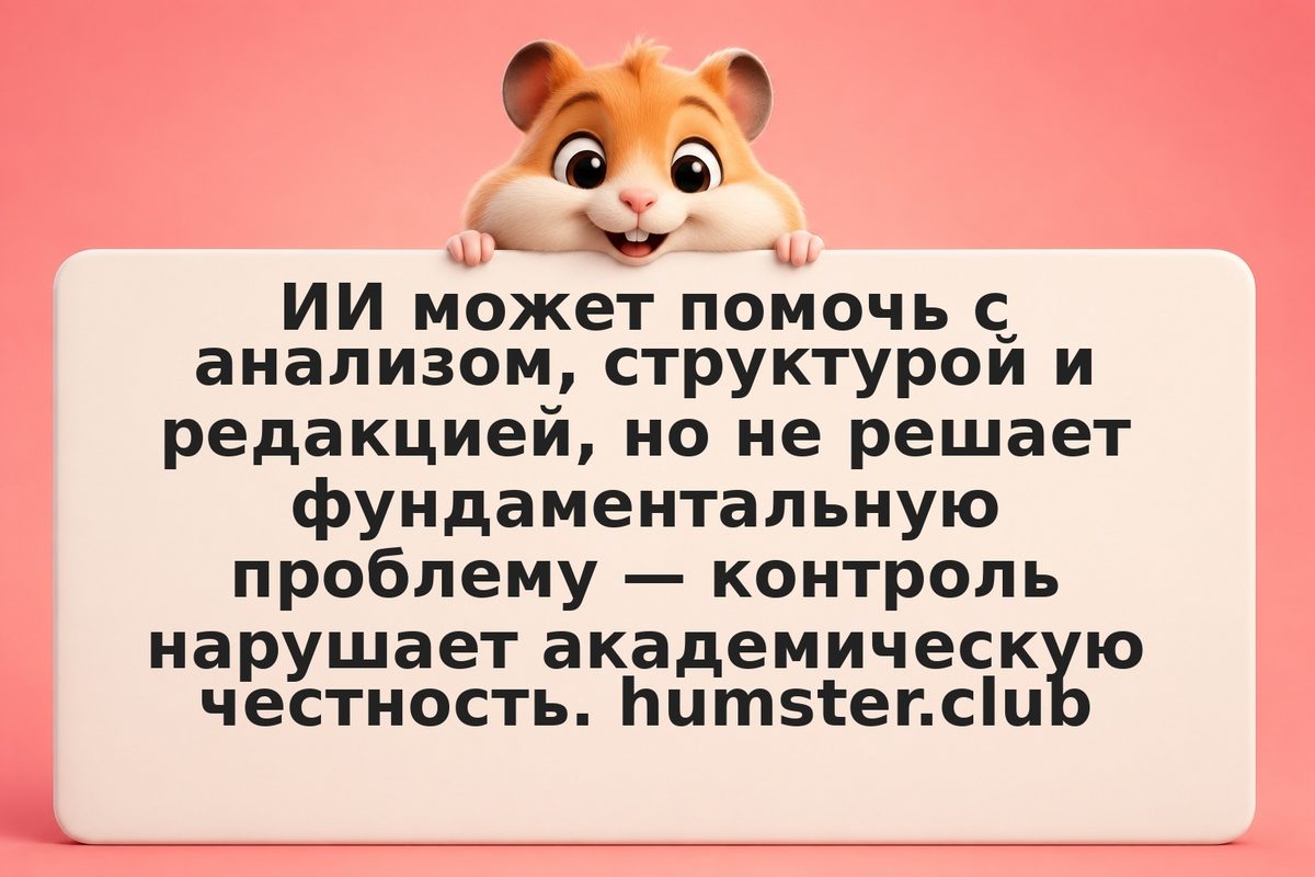 ChatGPT и дипломная работа: этические границы применения ИИ