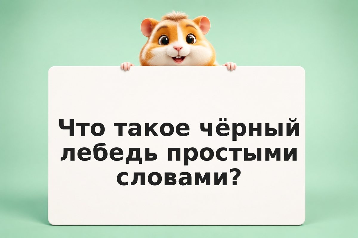 Чёрный лебедь: как готовить портфель к непредсказуемым шокам