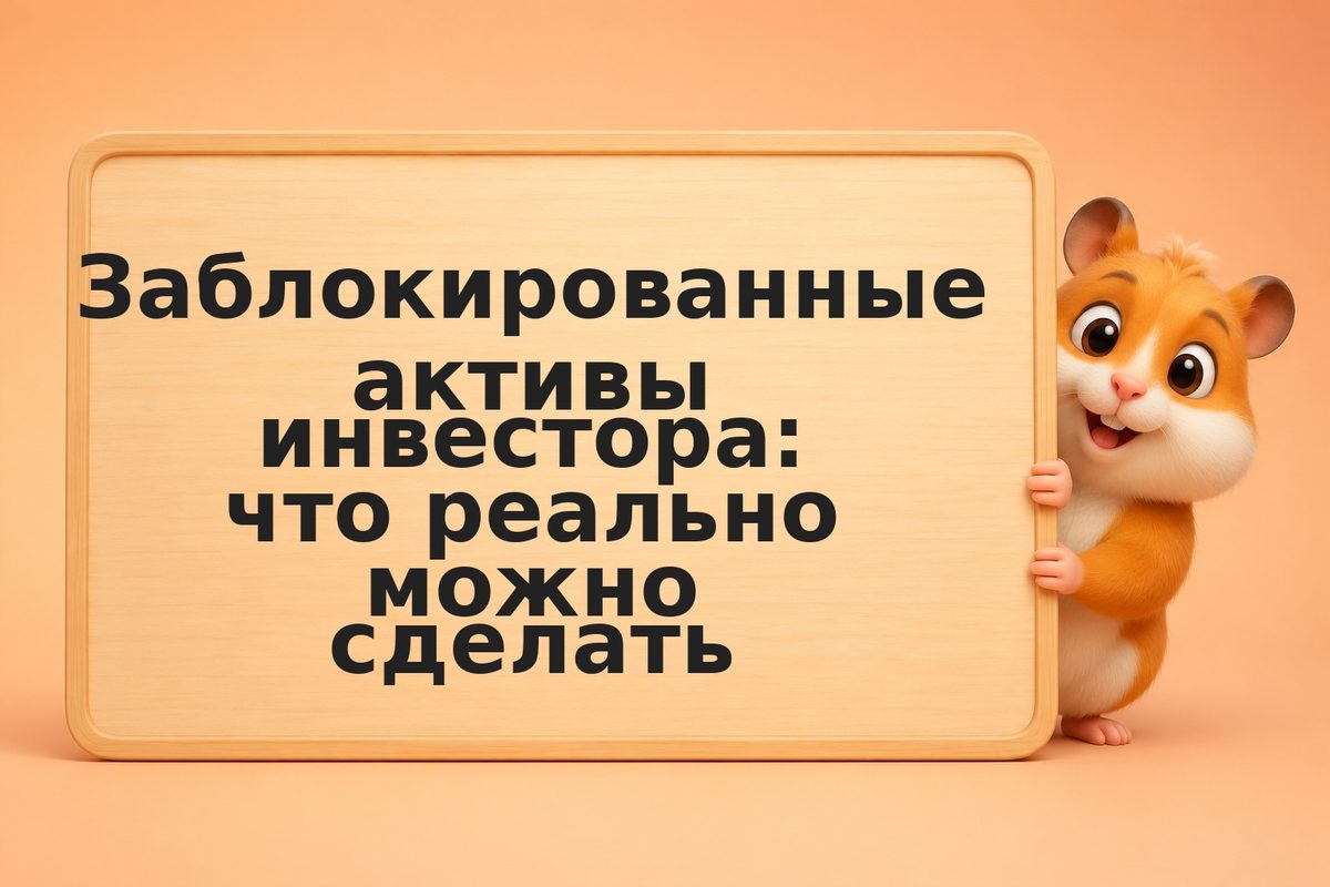 Заблокированные активы инвестора: что реально можно сделать