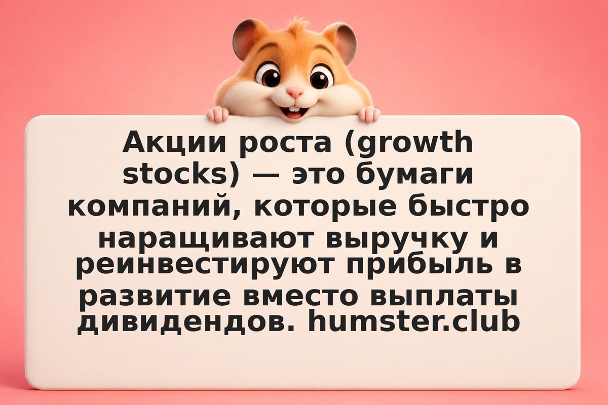 Акции роста: что это
