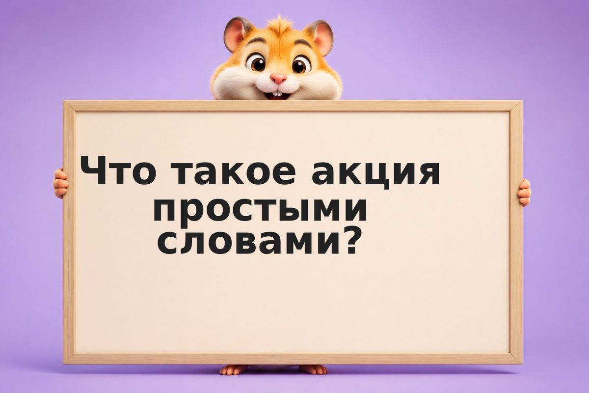Что такое акция простыми словами