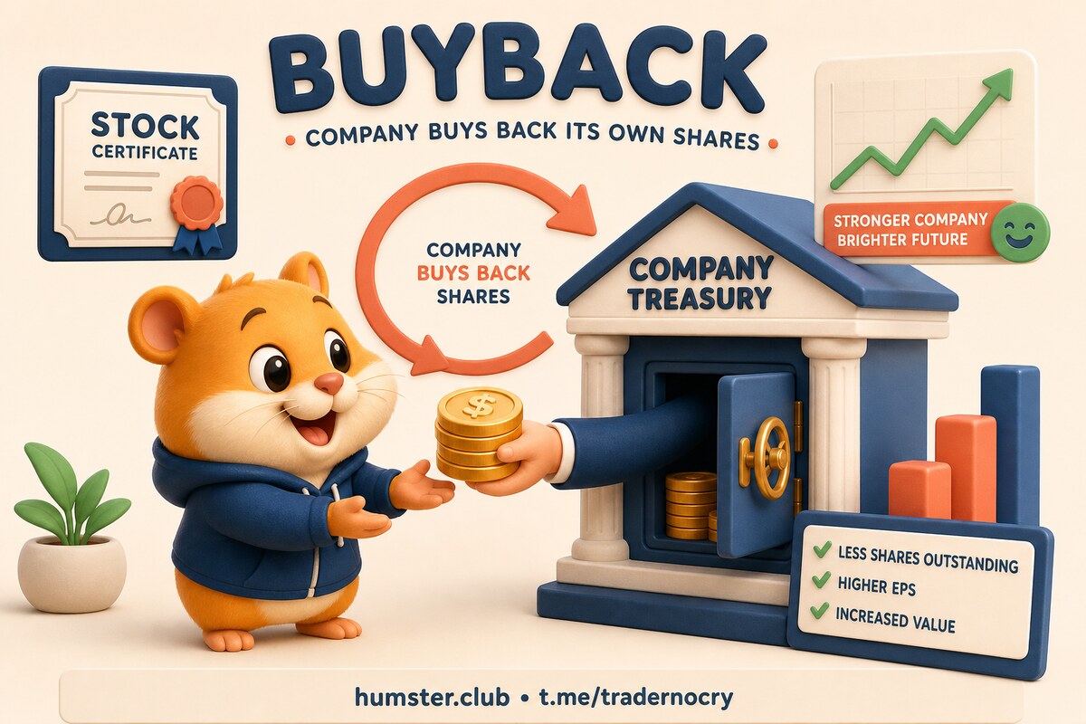 Что такое buyback (обратный выкуп акций) и зачем он нужен