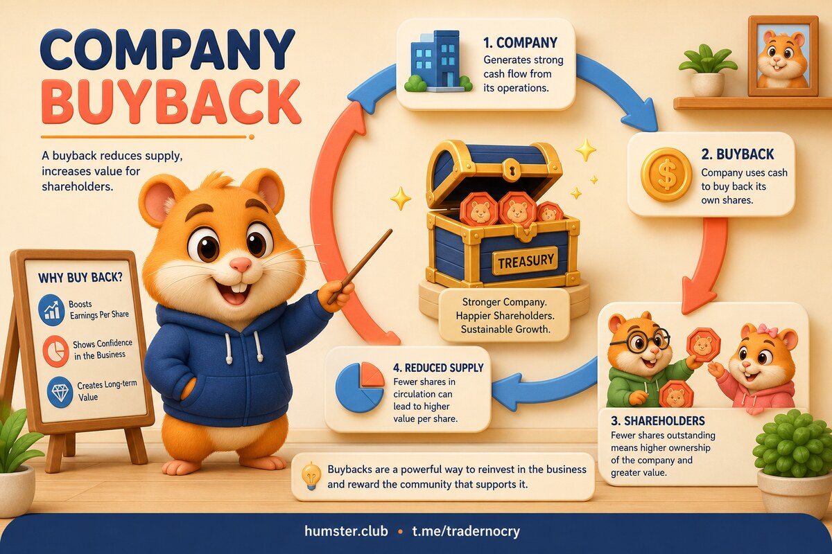 Что такое buyback (обратный выкуп акций) и зачем он нужен