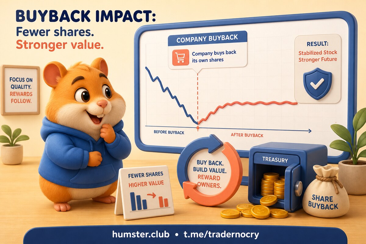 Что такое buyback (обратный выкуп акций) и зачем он нужен