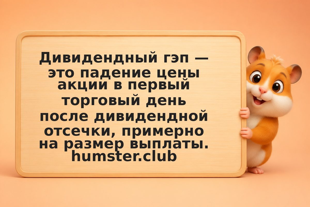 Что такое дивидендный гэп и почему акция падает после дивидендов