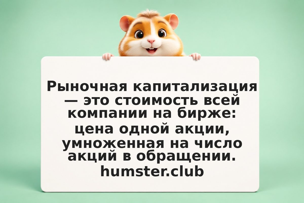 Что такое рыночная капитализация компании
