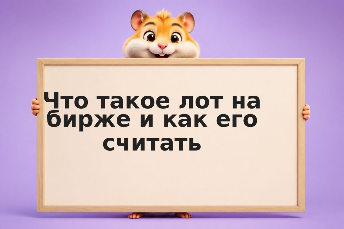 Что такое лот на бирже и как его считать