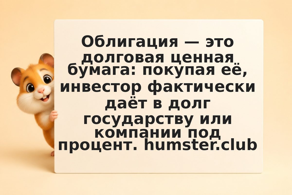 Что такое облигация