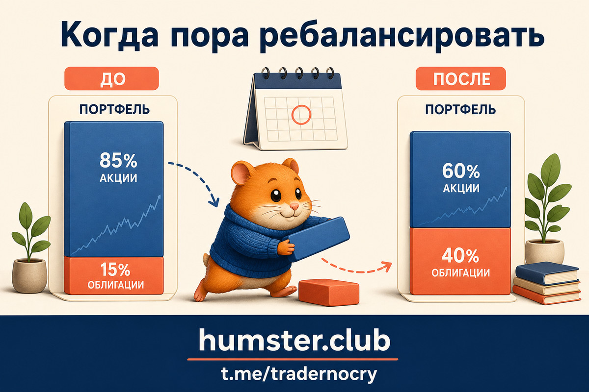 Что такое ребалансировка инвестиционного портфеля