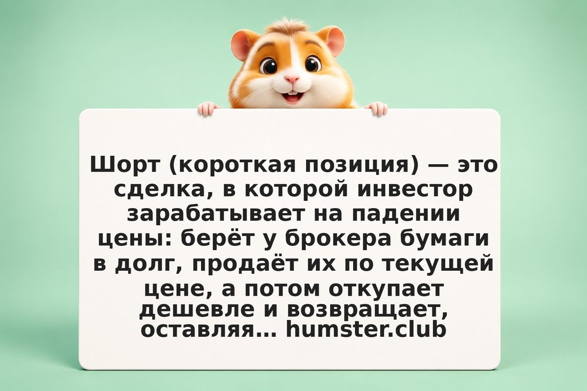 Что такое шорт: короткая позиция и её риски