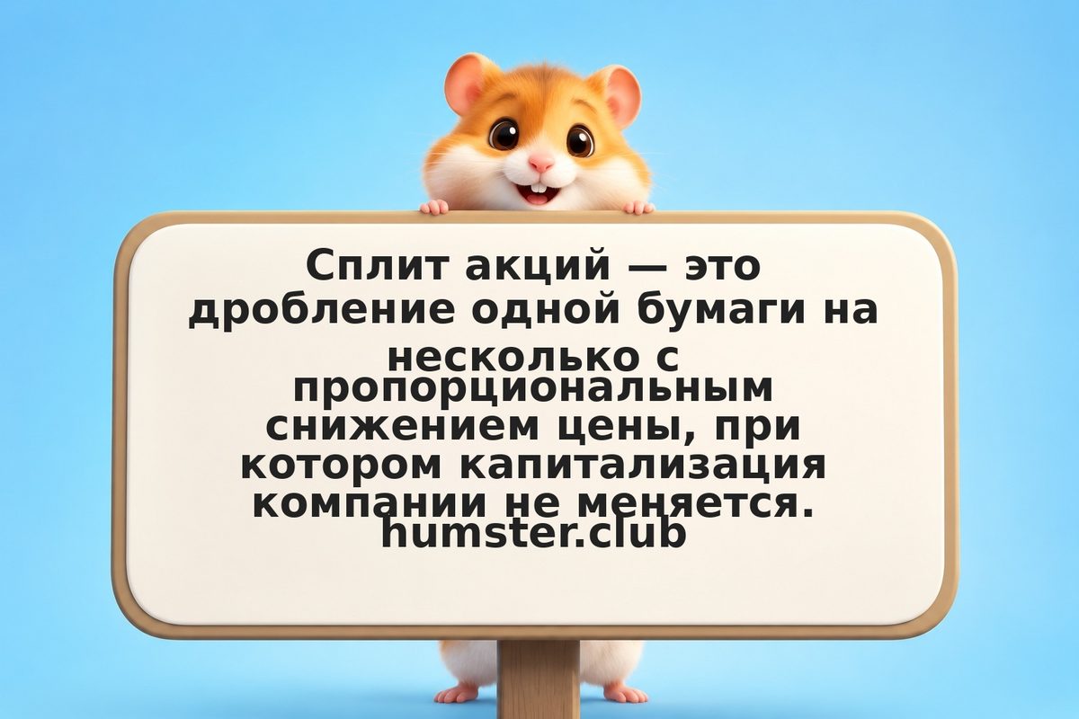 Сплит акций: что это и как влияет на ваш портфель