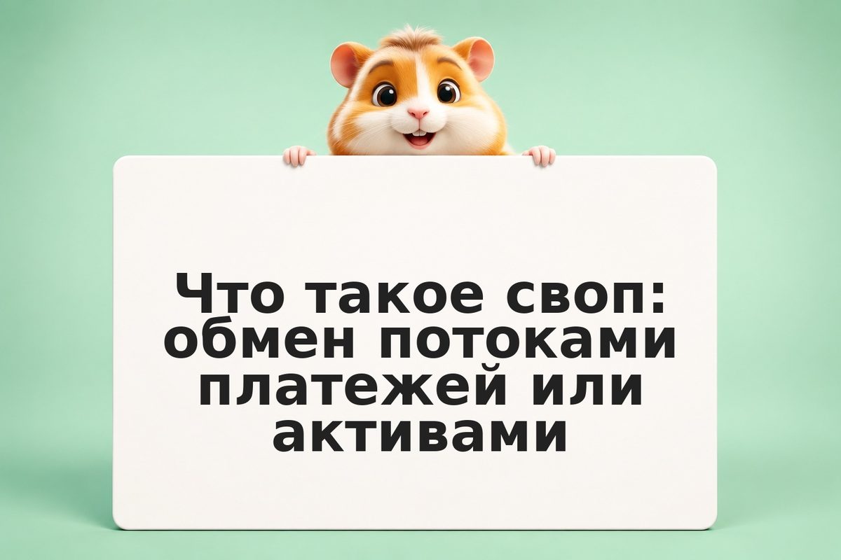 Что такое своп: обмен потоками платежей или активами