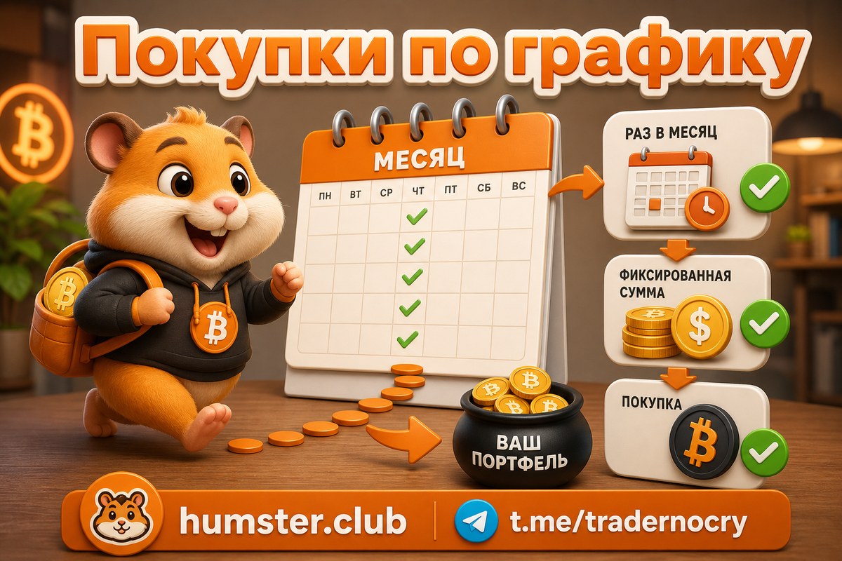 Усреднение стоимости (DCA): инвестирование равными долями по графику