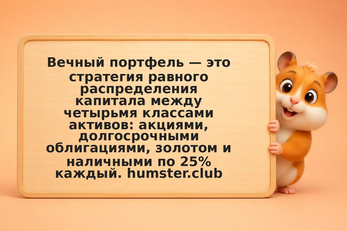 Вечный портфель Брауна (Permanent Portfolio): простая защита на все случаи