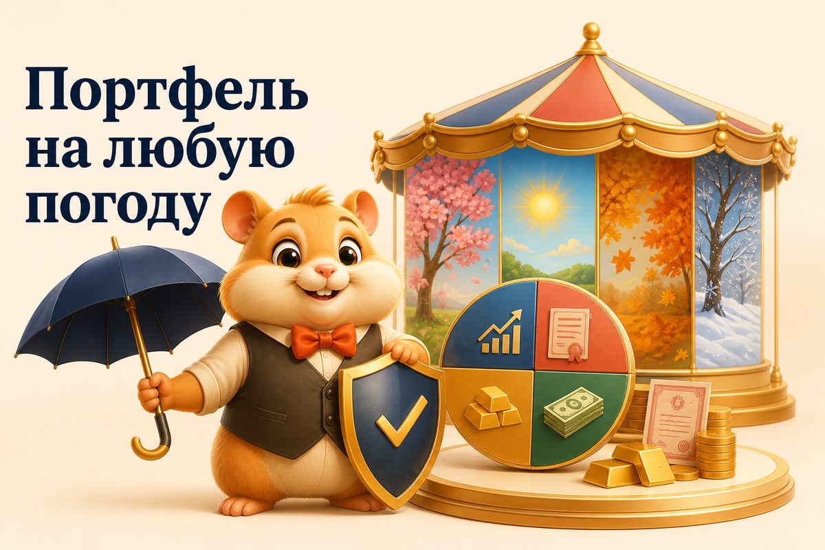 Всепогодный портфель Далио (All-Weather): балансировка по экономическим сезонам