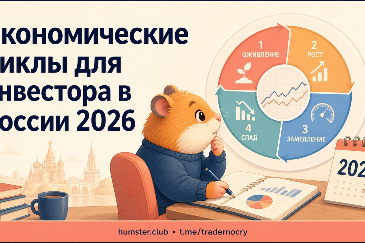 Экономические циклы: как фазы экономики управляют вашим портфелем