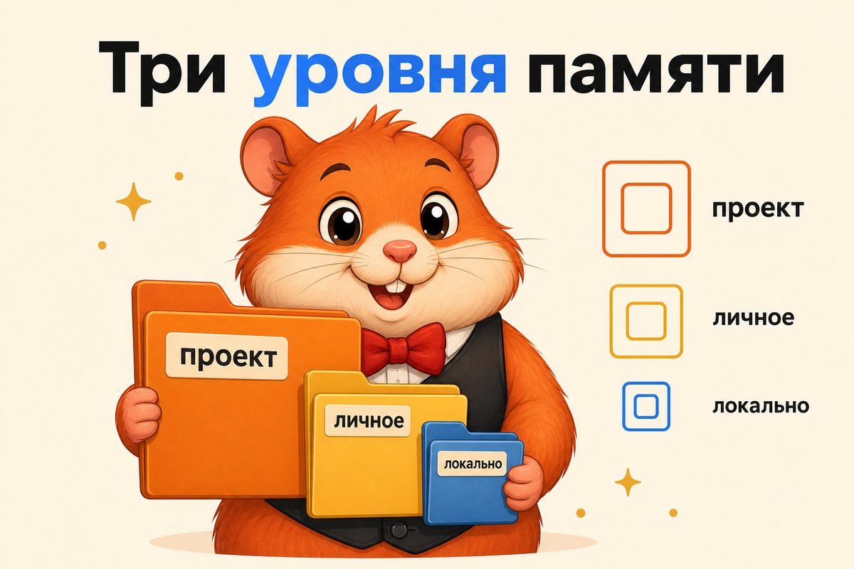 Разные уровни CLAUDE.md: проектный, личный, локальный