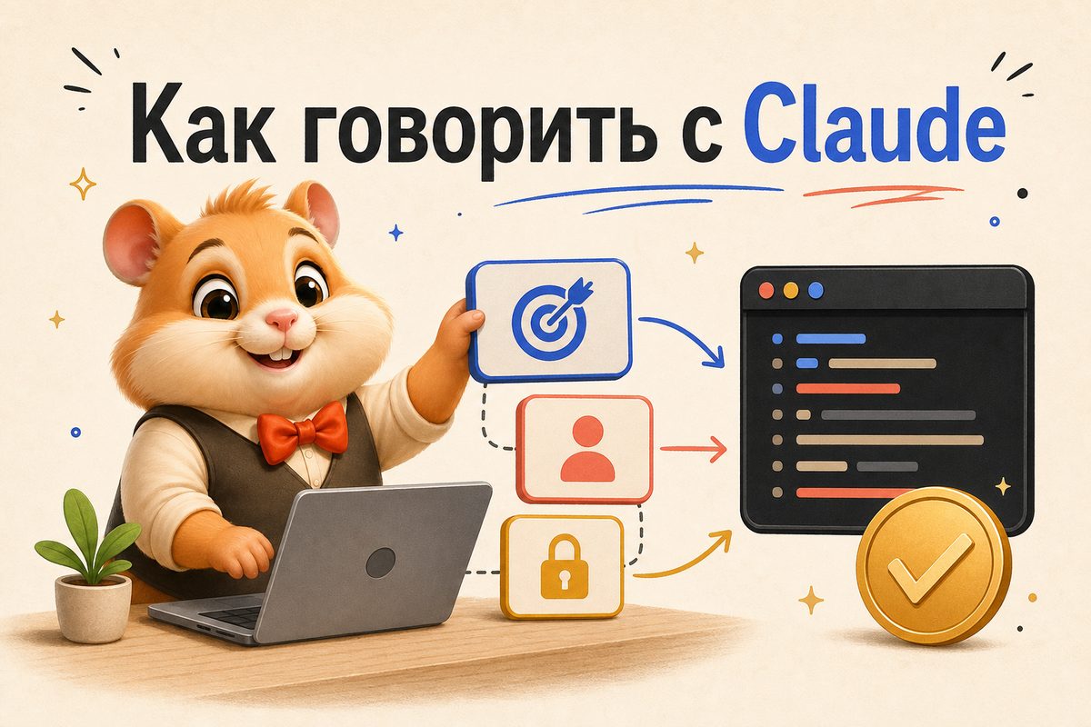 Иллюстрация Humster Club — claudeprompt