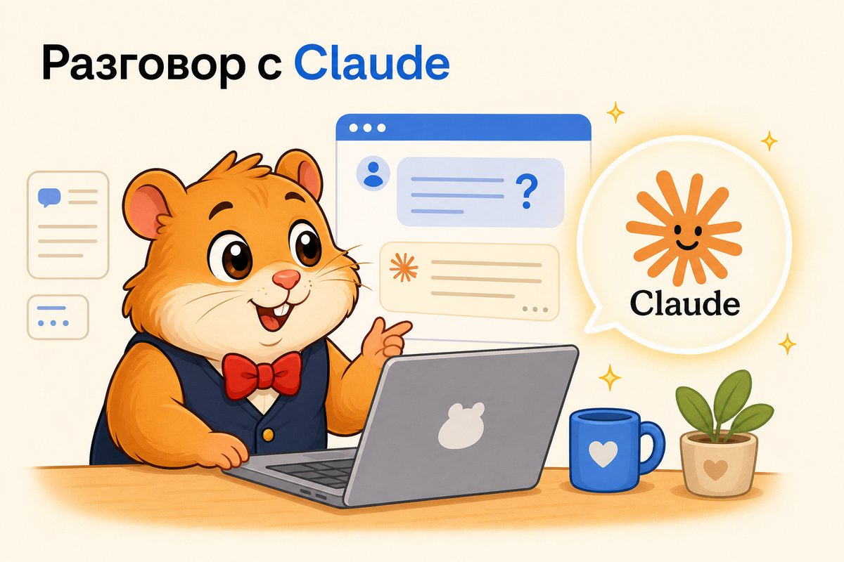 Хомяк спрашивает Claude: как это работает?