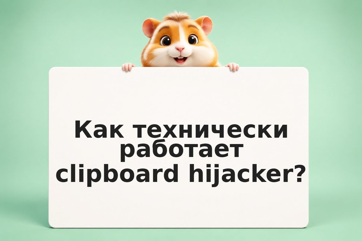 Clipboard hijacker: атака на буфер обмена и кража криптовалюты