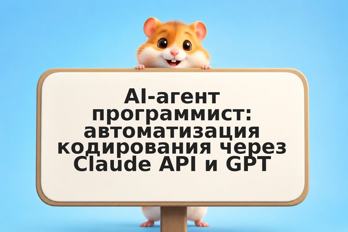 AI-агент программист: автоматизация кодирования через Claude API и GPT