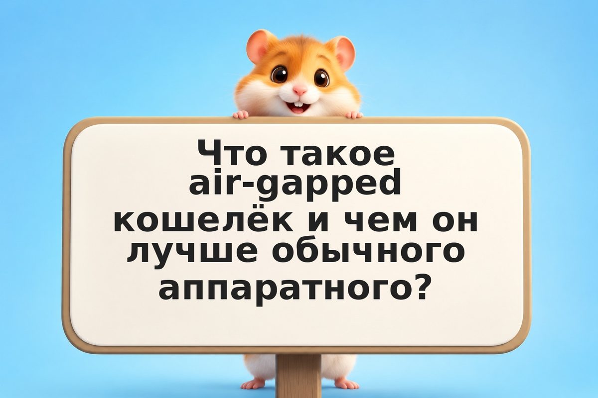 Холодное хранилище с офлайн-подписью: транзакция без интернета через QR-коды