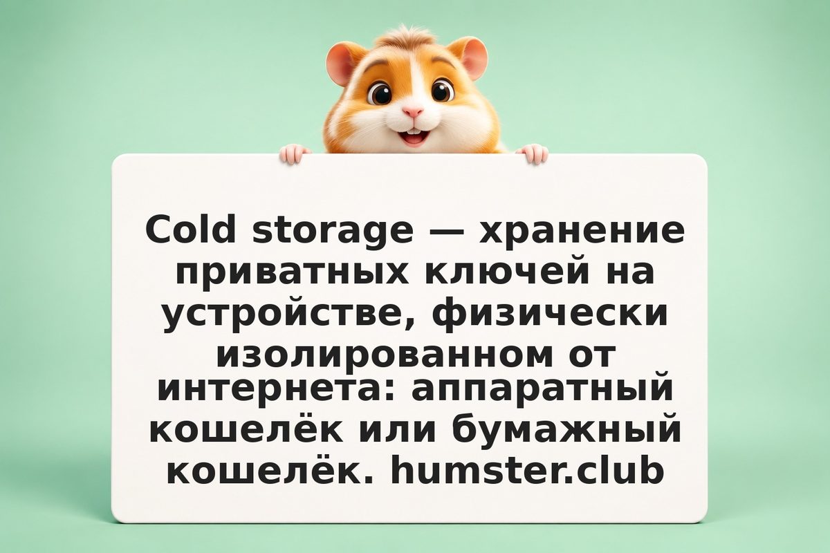 Cold storage vs hot wallet: когда что использовать для хранения криптоактивов