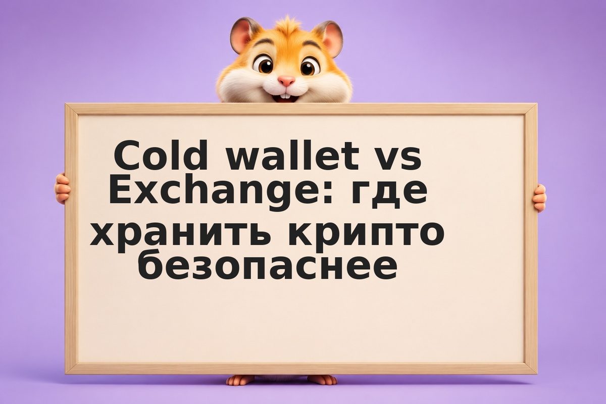 Cold wallet vs Exchange: где хранить крипто безопаснее