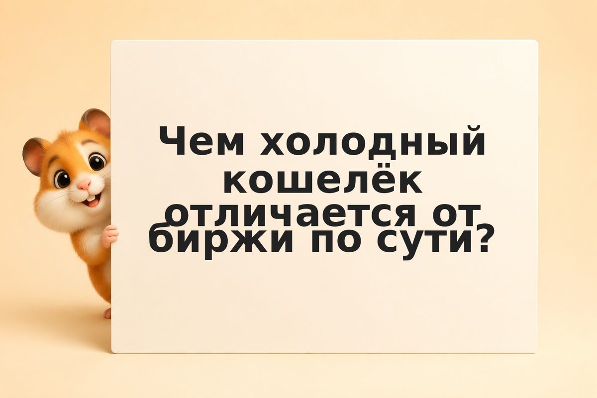 Cold wallet vs Exchange: где хранить крипто безопаснее