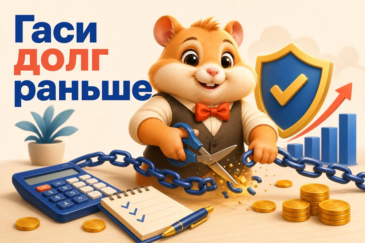 Сложный процент в долге: обратная сила