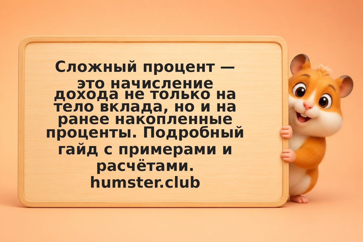 Сложный процент