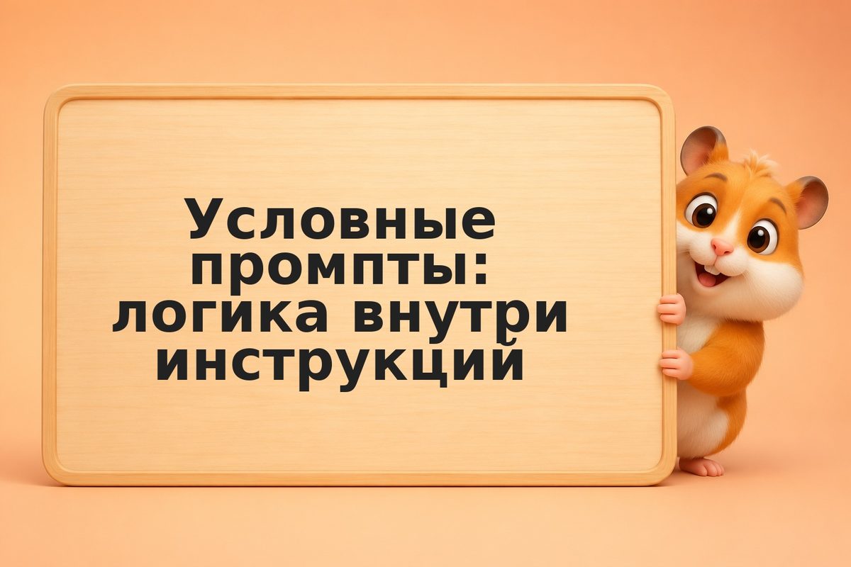 Условные промпты: логика внутри инструкций
