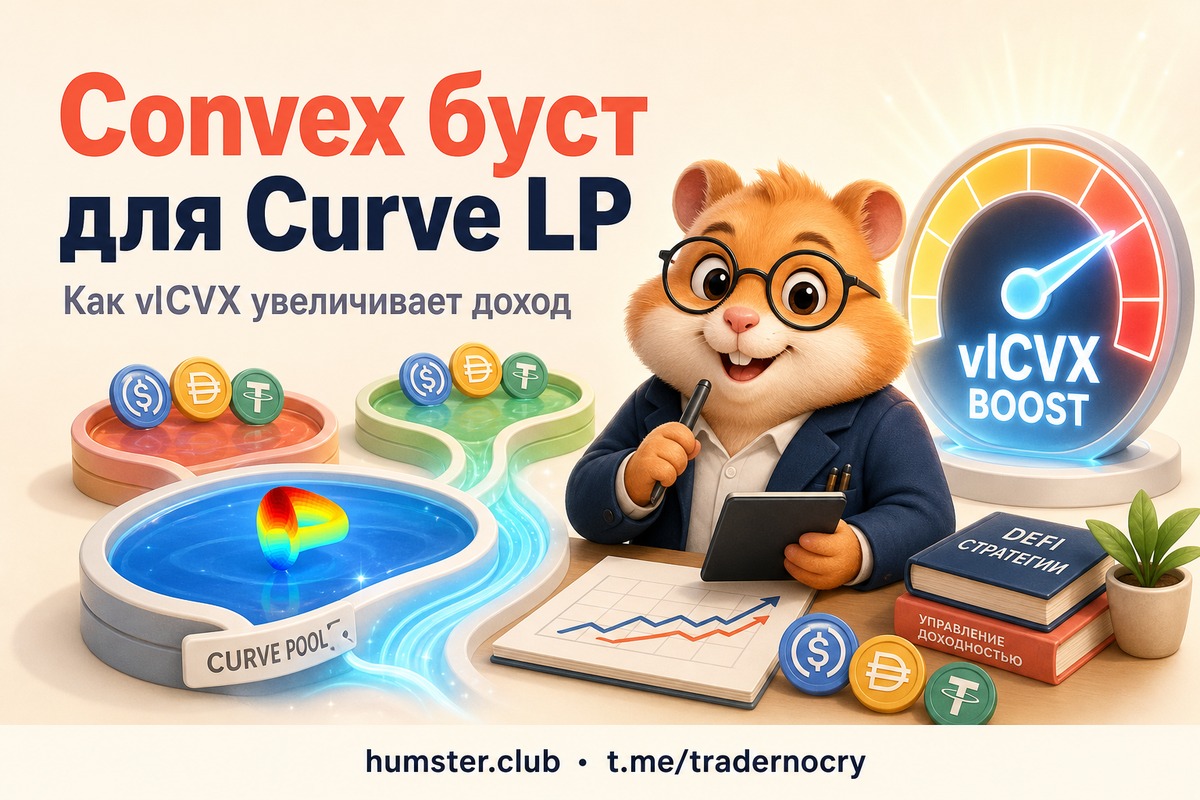 Convex буст: как увеличить доход от Curve LP через CVX