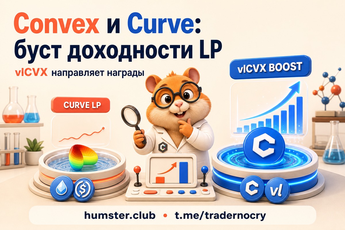 Convex буст: как увеличить доход от Curve LP через CVX