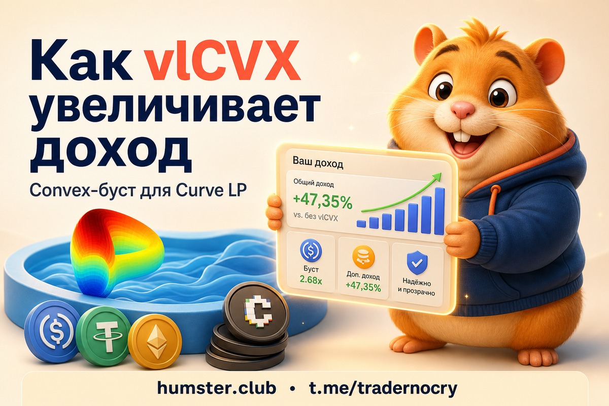 Convex буст: как увеличить доход от Curve LP через CVX